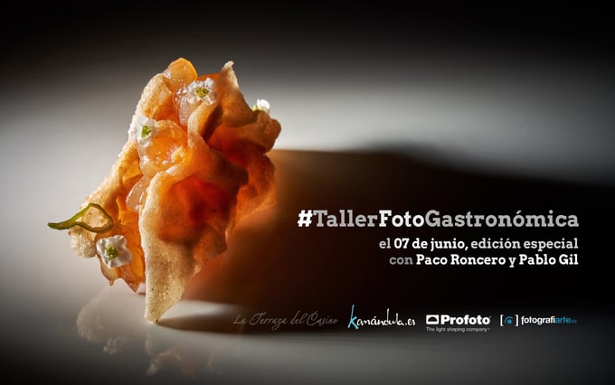 Cartel Taller Paco Roncero Pablo Gil Horizontal