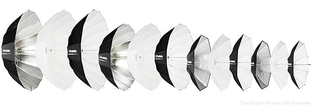 Profoto-Umbrella-Deep-Umbrella-Shallow-Family